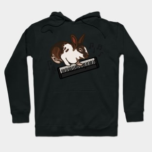 Keyboard Bunny Hoodie